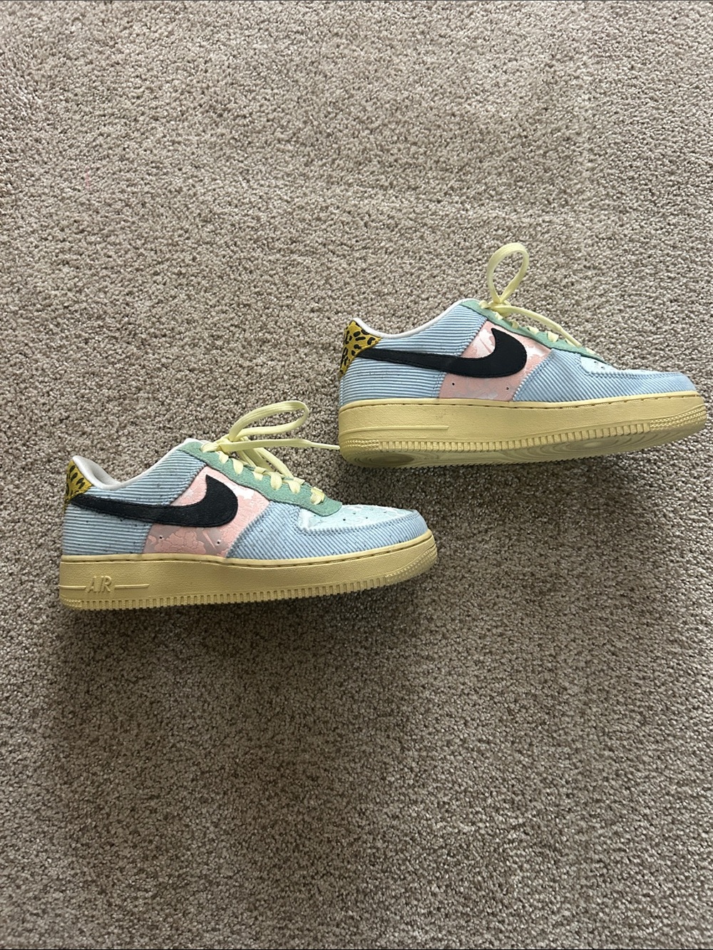 Womens Nike AIR FORCE 1 LOW '07 'SPRING MIX'